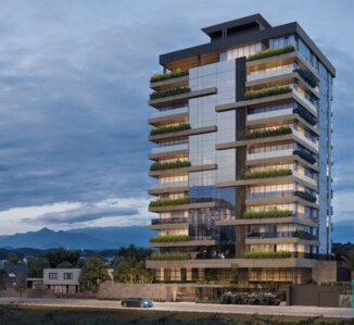 Apartamento Decorado em Joinville, América - Edifício Alameda América