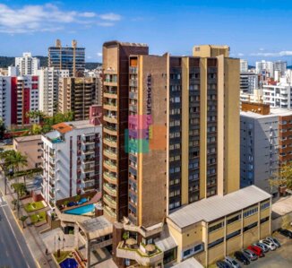 Flat em Joinville, Atiradores - Edifício Prinz Suíte Hotel